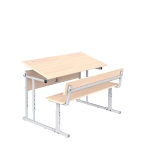 Система плавного наклона крышки стола