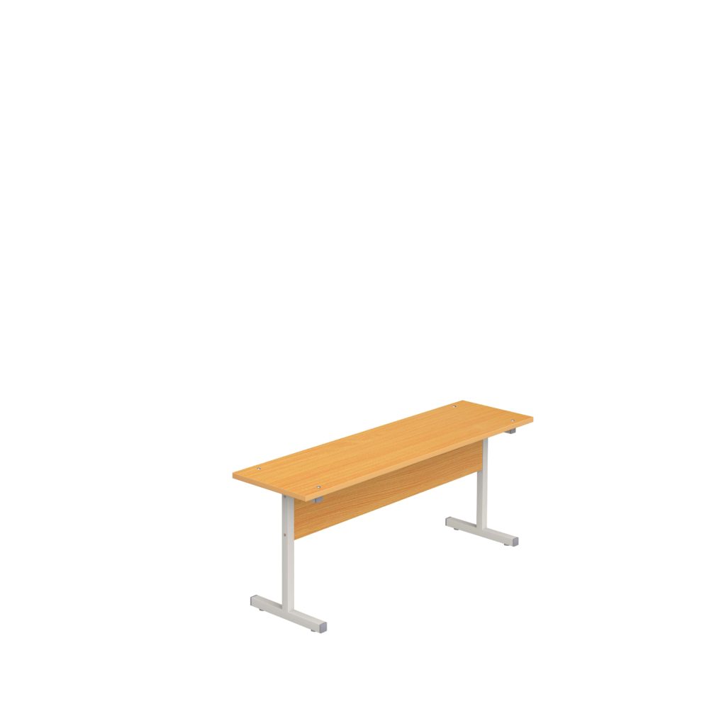Скамья для школьной столовой двухместная