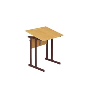 Столы ученические нерегулируемые одноместные с наклоном крышки 0°-35°